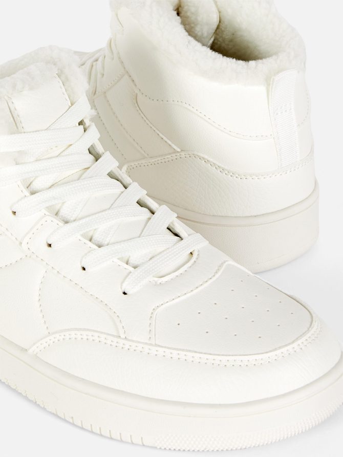 Faux Fur Lined High Tops - Image 5