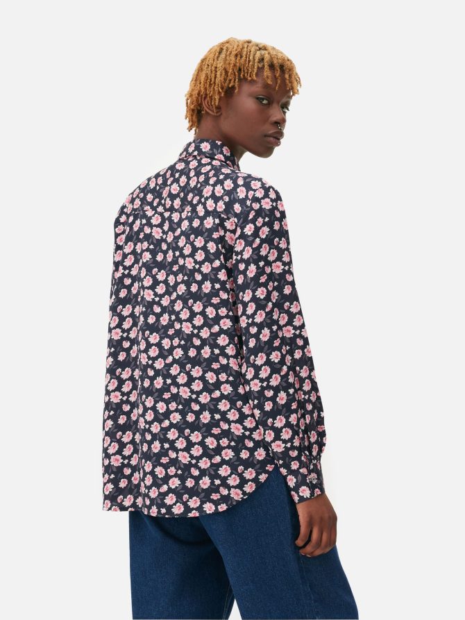 Long Sleeve Satin Shirt - Image 4