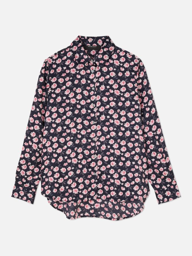 Long Sleeve Satin Shirt - Image 5