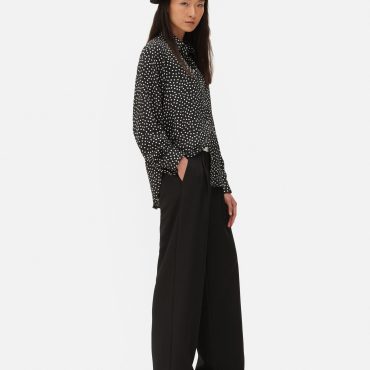Long Sleeve Satin Shirt