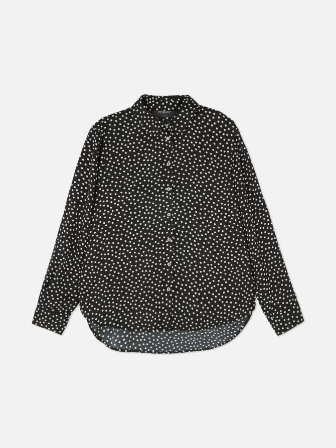 Long Sleeve Satin Shirt - Image 5