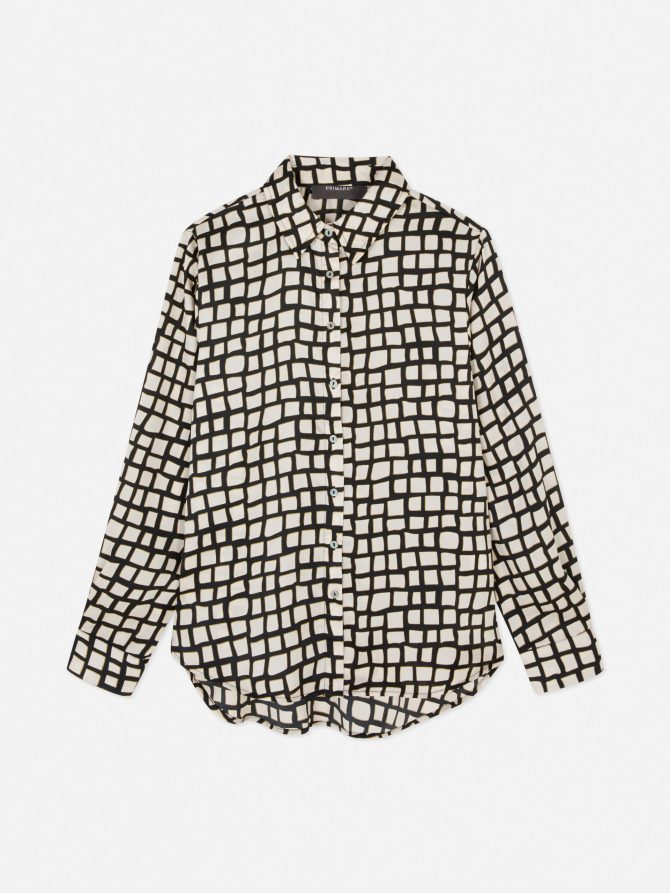 Long Sleeve Satin Shirt - Image 5