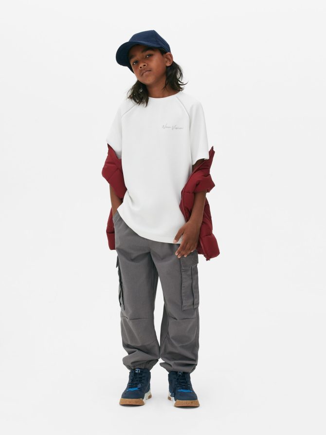 Script Print T-Shirt