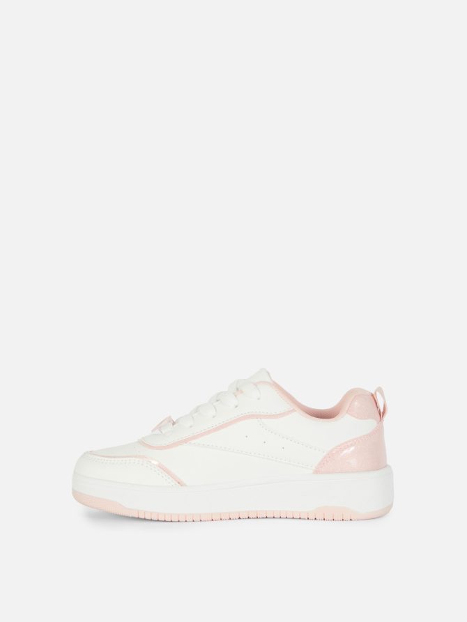 Glittery Chunky Low Top Sneakers - Image 4