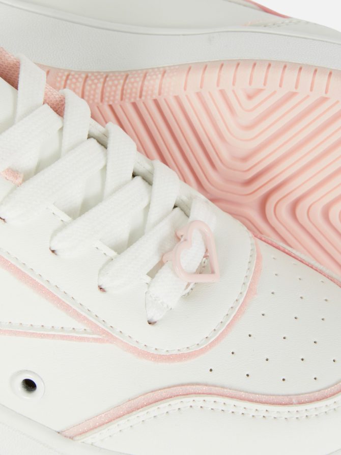 Glittery Chunky Low Top Sneakers - Image 5