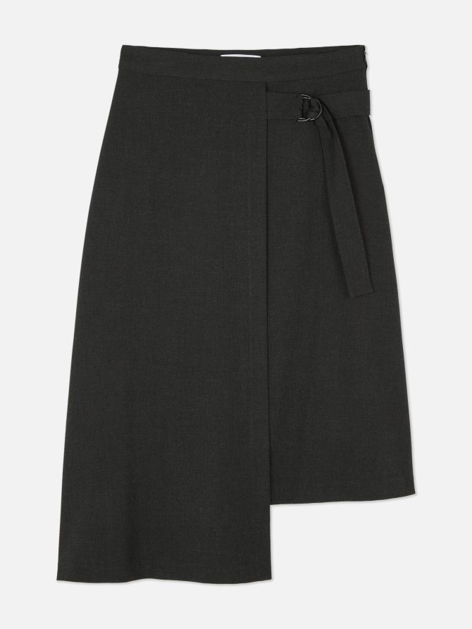 The Edit Asymmetrical D-Ring Skirt - Image 5