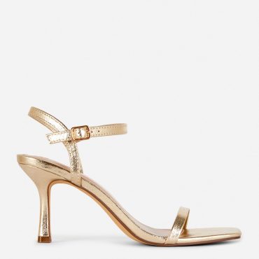 Faux Leather Stiletto Heels