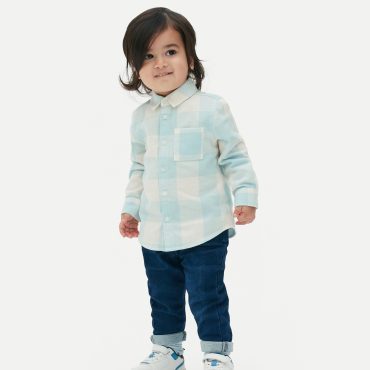 Checked Long Sleeve Shirt