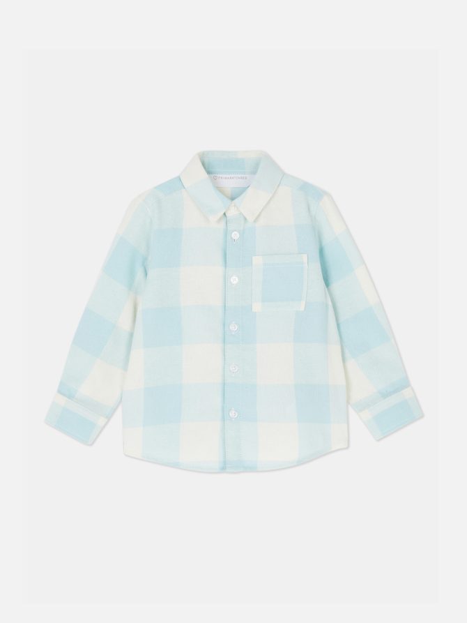 Checked Long Sleeve Shirt - Image 3