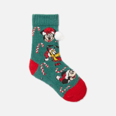 Disney's Mickey Mouse and Friends Kids' Cozy Socks