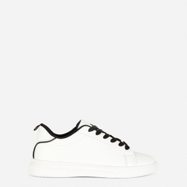 Black & White Low Tops