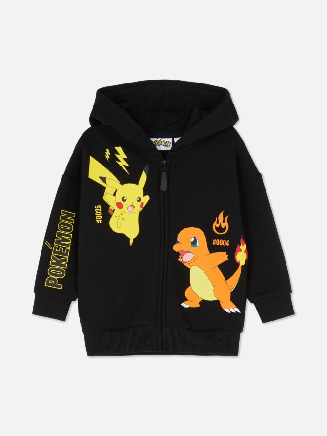 Pokémon Charmander and Pikachu Hoodie - Image 3