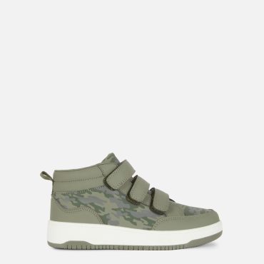 Camo Panel High Tops