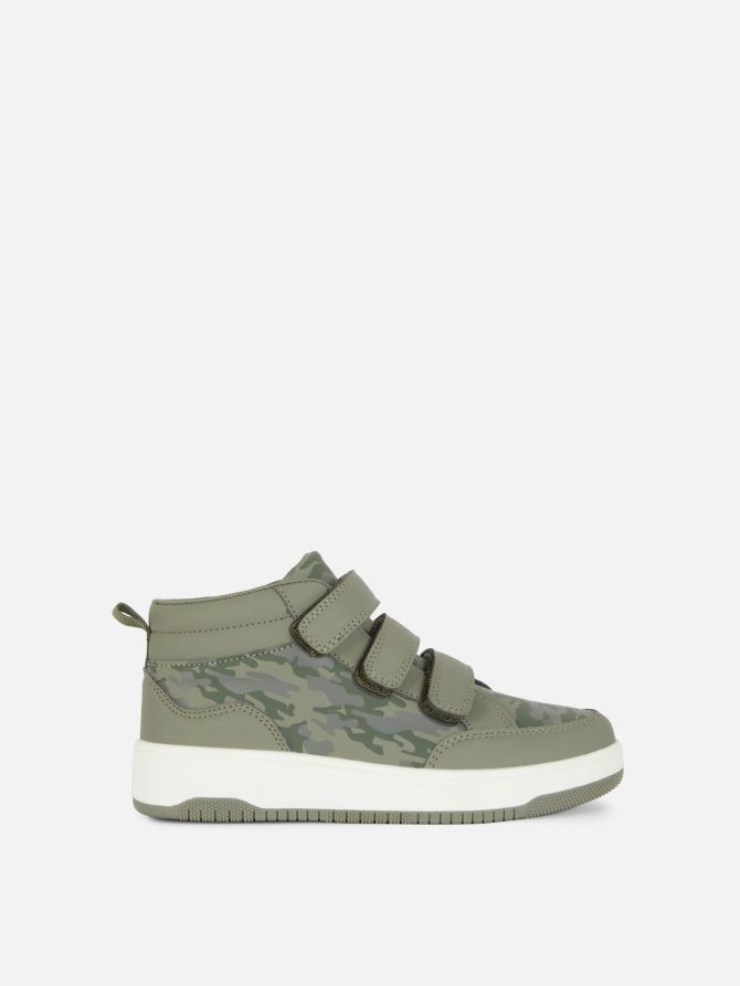 Camo Panel High Tops