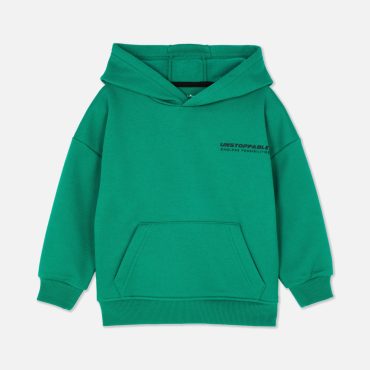 Slogan Graphic Hoodie