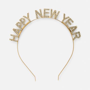 Happy New Year Rhinestone Headband