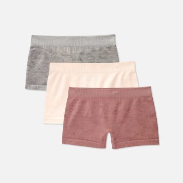 3-Pack Seamfree Boyshort Briefs