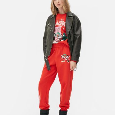 Disney’s Mickey and Minnie Mouse Christmas Joggers