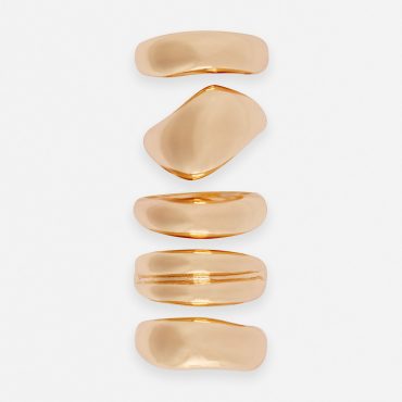 5-Pack Rita Ora Chunky Rings