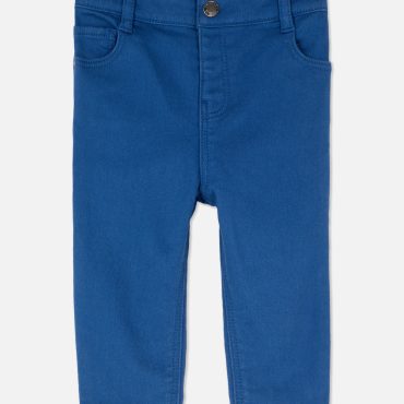Straight Leg Twill Pants