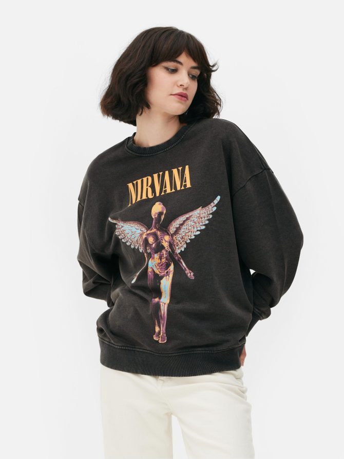 Nirvana Oversized Sweatshirt - Image 2
