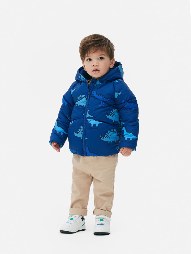 Dinosaur Puffer Jacket