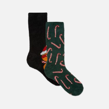 2-Pack Festive Treats Crew Socks