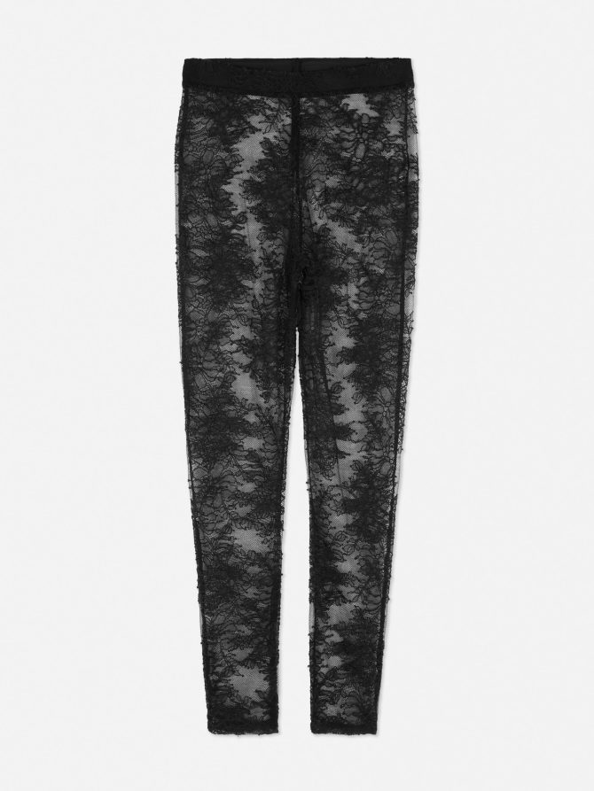 Rita Ora Floral Lace Leggings - Image 5