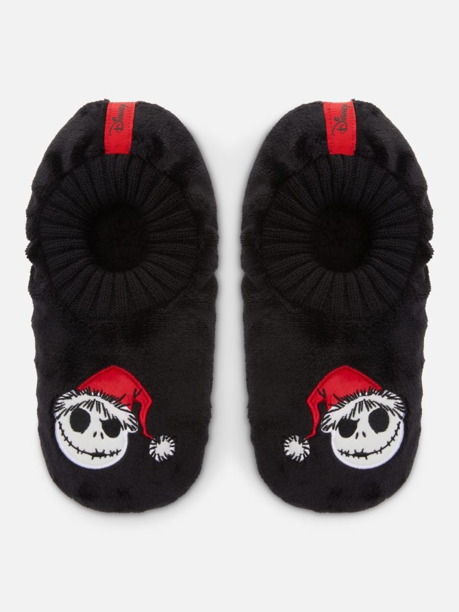 Disney Tim Burton's The Nightmare Before Christmas Slipper Socks