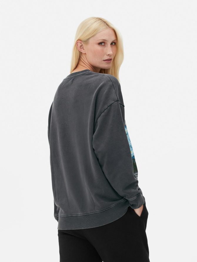 Vincent Van Gogh Oversized Sweatshirt - Image 4