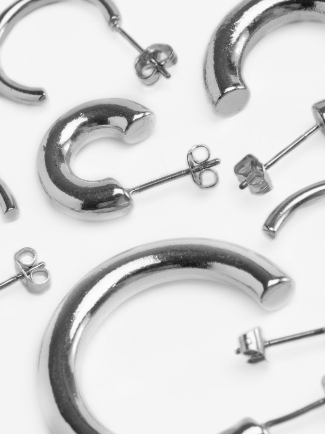 6-Pack Hoop Earrings - Image 2