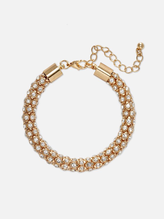 Metallic Embellished Bracelet