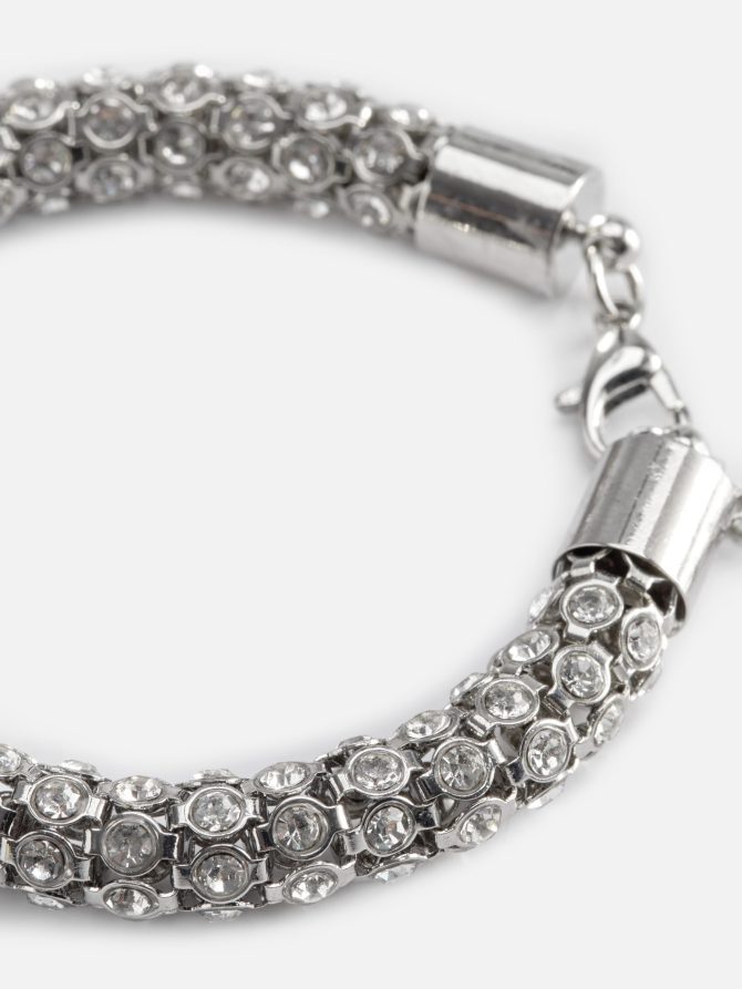 Metallic Embellished Bracelet - Image 2