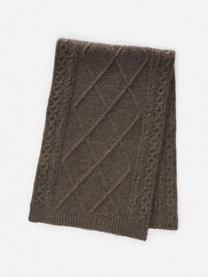 Cable Knit Scarf