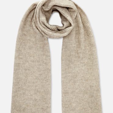 Two Tone Knit Scarf