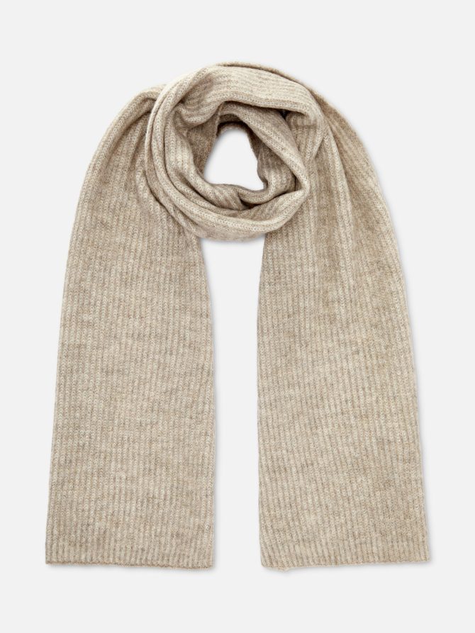 Two Tone Knit Scarf