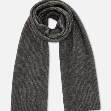 Two Tone Knit Scarf