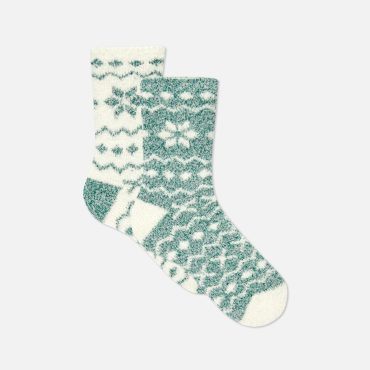 2-Pack Festive Bouclé Socks