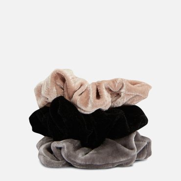 3-Pack Velvet Scrunchies