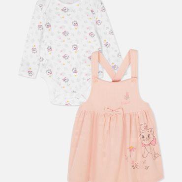 Disney’s The Aristocats Bodysuit and Dress Set