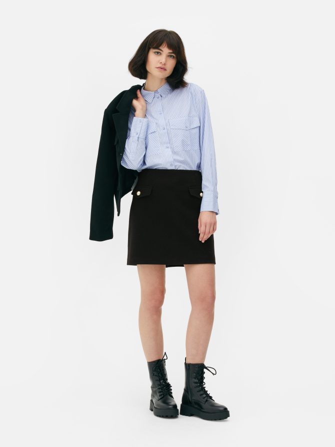 Utility Mini Skirt
