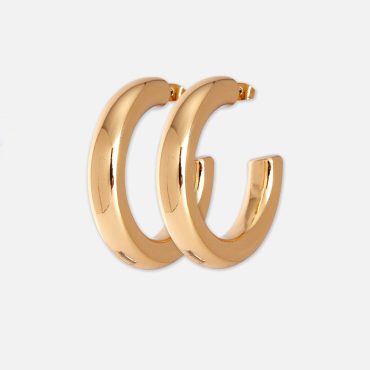The Edit Chunky Hoop Earrings