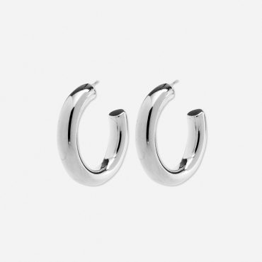 The Edit Chunky Hoop Earrings