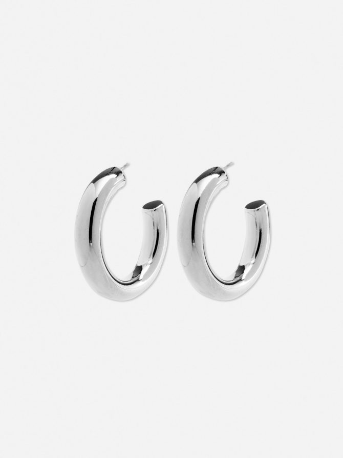 The Edit Chunky Hoop Earrings