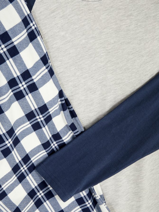 Soft Touch Check Pajamas - Image 2