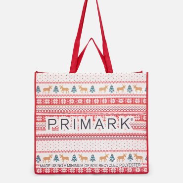 Reusable Fair Isle Print Shopper