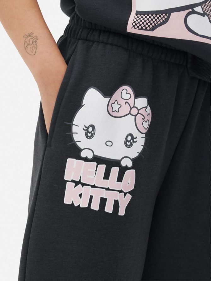 Hello Kitty Graphic Joggers - Image 3