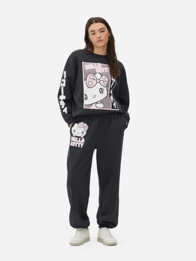 Hello Kitty Oversized Sweatshirt