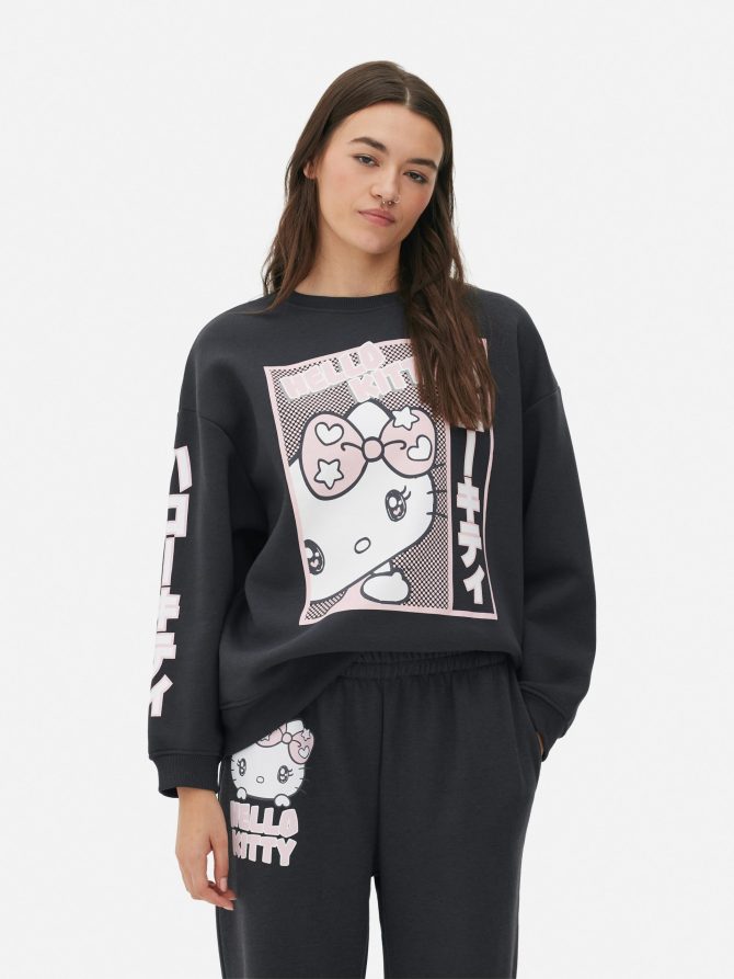 Hello Kitty Oversized Sweatshirt - Image 2