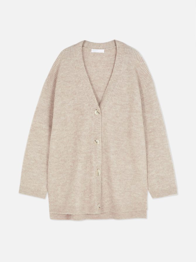 V-Neck Striped Cardigan - Image 5